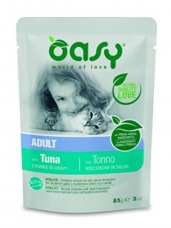 OASY Lifestage Cat Adult saszetka Tuńczyk 85g