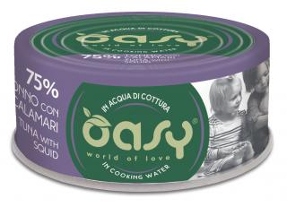 Oasy More Love Cat Adult z tuńczykiem i kalmarami 70g