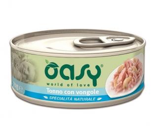 Oasy Natural Range Cat Adult Tuńczyk z małżami 70g