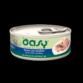 Oasy Natural Range Cat Adult Tuńczyk z sardynkami 70g