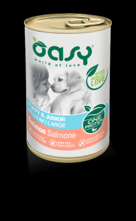 Oasy One Protein Puppy Łosoś 400g