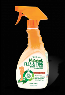 TROPICLEAN Hypoalergenic Flea  Tick Spray na pchły, kleszcze, jajeczka larw kot/pies