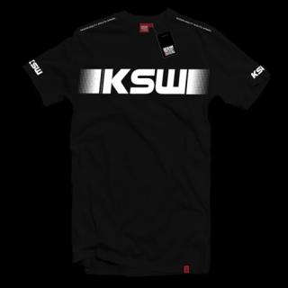 KSW Wear Classic Fadeout Koszulka - czarna