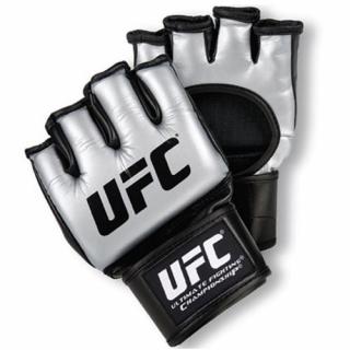 UFC Ultimate Rękawice MMA - srebrno czarne