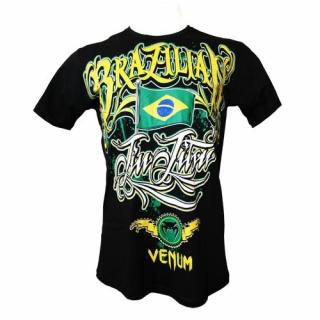 Venum BJJ Auriverde Creative Line Koszulka - czarna