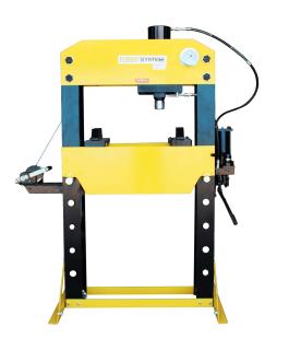 Prasa hydrauliczna warsztatowa Viber-System 100 ton + ruchomy tłok 100t WP100PRK