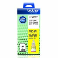 Brother oryginalny ink BT-5000Y, yellow, 5000str., Brother DCP T300, D, CP T500W, DCP T700W Brother oryginalny tusz BT-5000Y, yellow, 5000str., Brother DCP T300, D, CP T500W, DCP T700W