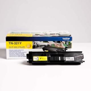 Brother oryginalny toner TN-321Y, yellow, 1500s, Brother HLL-8350CDW,HLL-9200CDWT