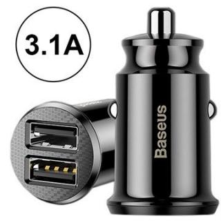 Ładowarka samochodowa USB Baseus GRAIN 3,1A