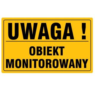 TABLICA - OBIEKT MONITOROWANY