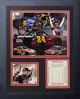 KOLAŻ ZDJĘĆ LEGENDY JEFF GORDON 30x40