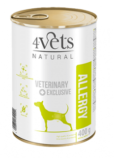 4VETS Natural allergy dog 400g - opis