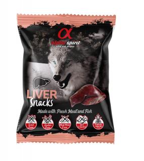 Alpha Spirit Liver kostka 50g przysmak dla psów
