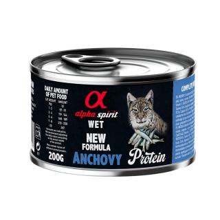 Alpha Spirit Protein Anchovy 200g karma mokra dla kota