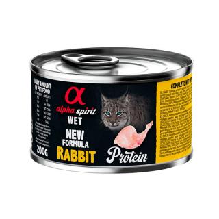 Alpha Spirit Protein Rabbit 200g karma mokra dla kota