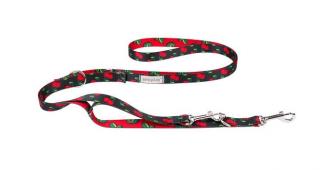 Amiplay Smycz regulowana 7 in 1 BeHappy XL Cherry