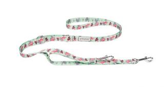 Amiplay Smycz regulowana 7in1 BeHappy XL Flamingo