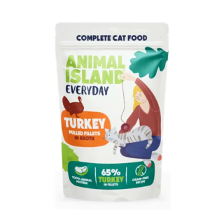 ANIMAL ISLAND Everyday z Indykiem fileciki w rosole 12x85g