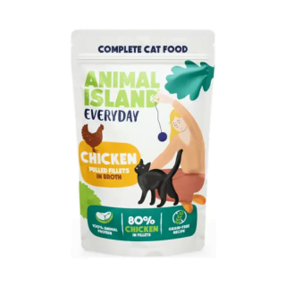 ANIMAL ISLAND Everyday z Kurczakiem fileciki w rosole 12x85g