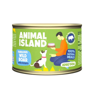 ANIMAL ISLAND Premium Dziczyzna z Ziemniakami 410g monoproteinowa dla wszystkich ras