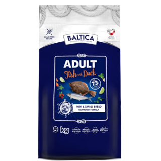 BALTICA Adult Fish with Duck XS/S 9kg