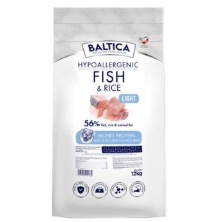 BALTICA Adult FishRice Light L/XL 12kg