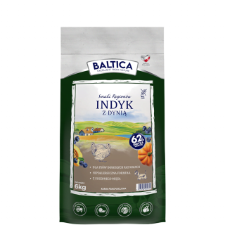 Baltica Indyk z Dynią XS/S 6kg