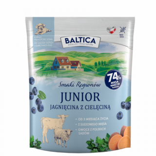 BALTICA Junior Jagnięcina z cielęciną duże rasy 1kg