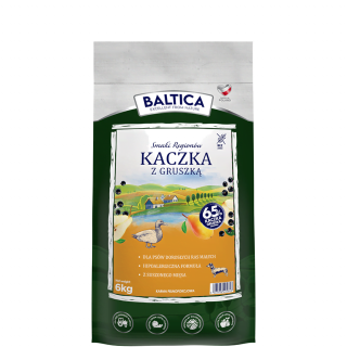 BALTICA Kaczka z Gruszką małe rasy XS/S 6kg