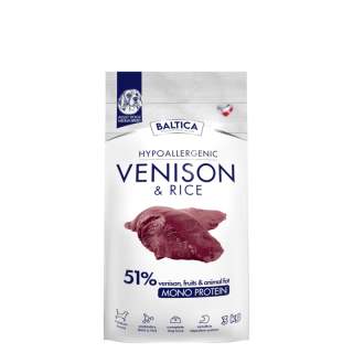 BALTICA  Nutraceutic Hypoallergenic Venison  Rce M 3 kg