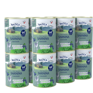 BALTICA Sarnina z jeżyną 12x400g karma mokra bezzbożowa