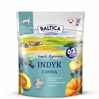 BALTICA Smaki Regionów indyk z dynią bezzbożowa 1kg