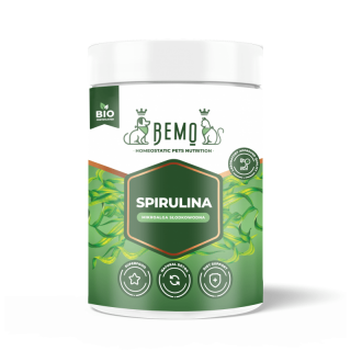 BEMO Spirulina 120g mikroalga słodkowodna dla psa i kota