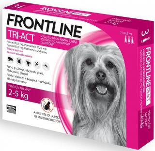 BOEHRINGER INGELHEIM frontline TRI-ACT XS  2-5kg