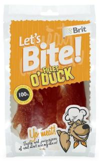 BRIT let's bite dog fillet o'duck 80 g