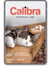 CALIBRA Cat Premium Adult Lamb and Poultry 100g