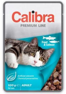 CALIBRA Cat Premium Adult Trout and Salmon 100g