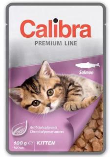 CALIBRA Cat Premium Kitten Salmon 100g saszetka