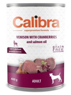 CALIBRA dog adult venison with cranberries 400 g