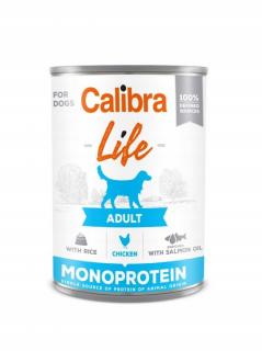 CALIBRA Dog Life Adult Chicken with rice 400g