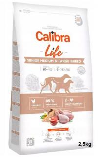 CALIBRA Dog Life Senior Medium and Large Chicken 2,5kg