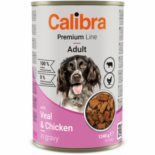 Calibra Premium Line Adult VealChicken 1240g