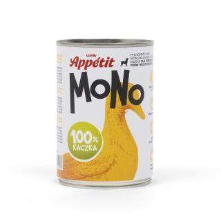 Comfy Appetit Mono Kaczka 400g karma mokra monobiałkowa dla psa