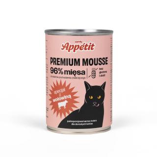 Comfy Appetit Premium Wołowina 400g karma mokra dla kota