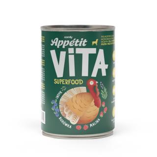 Comfy Appetit Vita Indyk 400g karma mokra dla psa