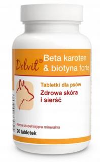 DOLFOS Beta Karoten  Biotyna Forte 90 tabletek