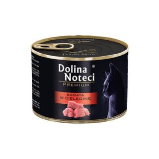 Dolina Noteci Premium Bogata w cielęcinę 185g mokra karma dla kota