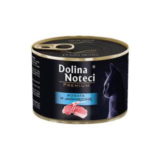 Dolina Noteci Premium Bogata w jagnięcinę 185g mokra karma dla kota