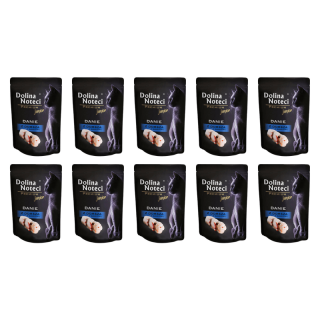 DOLINA NOTECI Premium danie z dorsza 10x85g mokra karma dla kota juniora