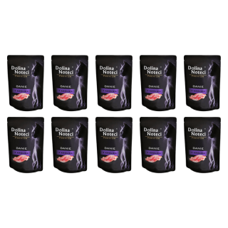 DOLINA NOTECI Premium danie z królika 10x85g mokra karma dla kota